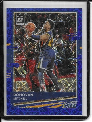 Donovan Mitchell 2020-21 Optic Blue Velocity #30