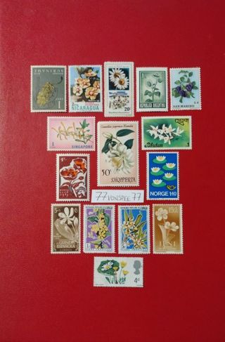 Flower stamps #4337