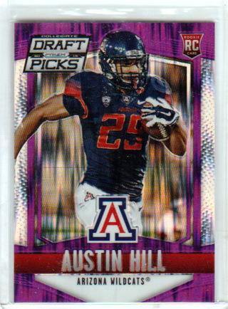 Austin Hill,   2015 Panini Draft Picks ROOKIE Card #248, University of Arizona  (EL2)