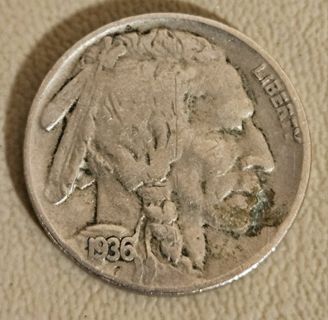 1936 Buffalo Nickel