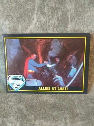 Superman III Trading Card # 88