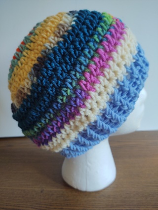 Hand Crocheted Slouch Hat 