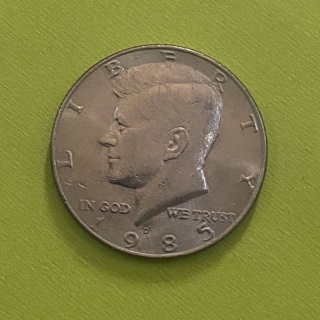 1985 D Half Dollar 50c Coin!