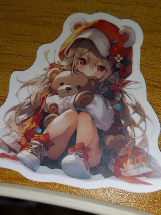 Anime Cute one nice vinyl sticker no refunds regular mail only Very nice quality!