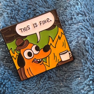 “This is fine.” Pin 