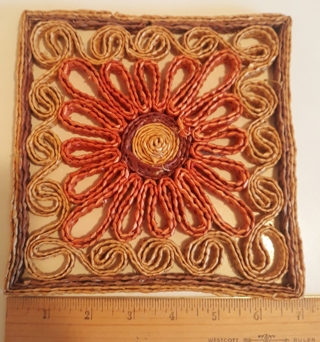 Wicker/Straw Trivet (for hot pans)