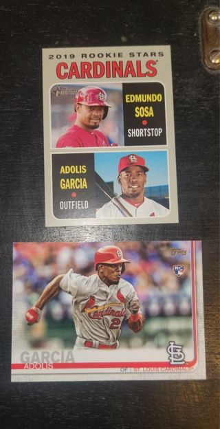 2 Adolis Garcia Rookies, Rangers