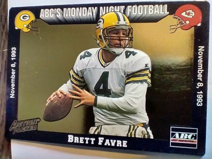 Brett Favre Monday Night Football Action Packed #38