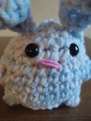 Hand Crocheted Amigurumi Rabbit 