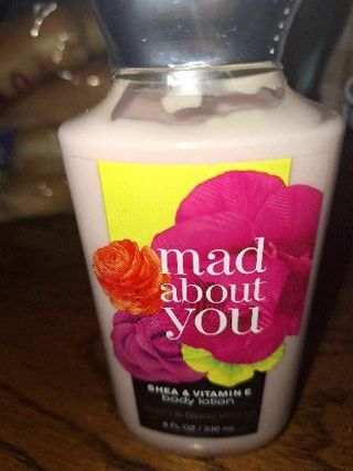 BBW mad about you body lotion