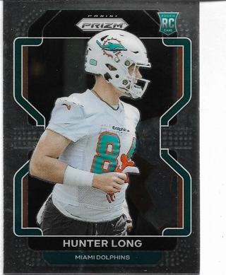 2021 PRIZM HUNTER LONG ROOKIE CARD