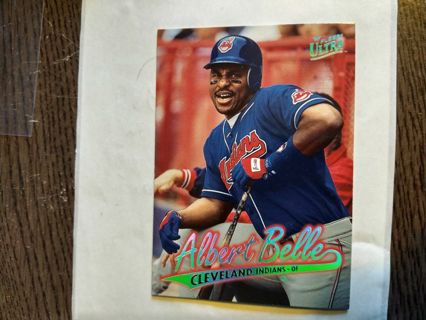 Albert Belle Indians Fleer Ultra 1997