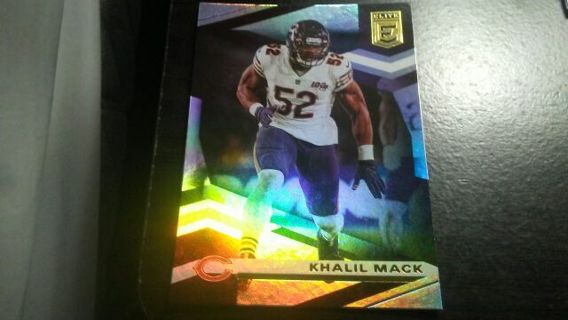 2020 DONRUSS ELITE KHALIL MACK CHICAGO BEARS FOOTBALL CARD# 62