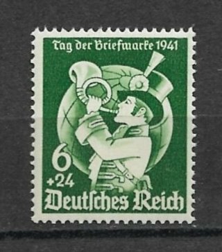 1941 Germany B188 Postilion/Stamp Day MNH