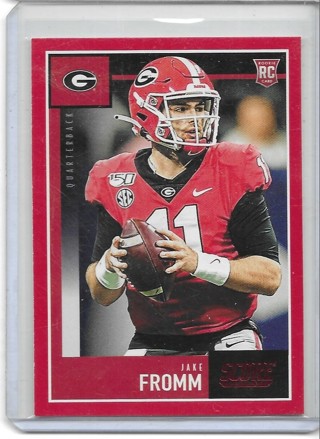 Jake Fromm 2020 Score Red #356