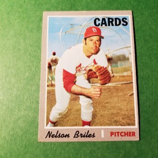 1970 - TOPPS BASEBALL CARD NO. 435 - NELSON BRILES - CRADINALS