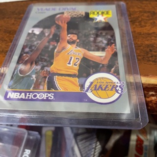 1990 hoops vlade divac rookie basketball card 