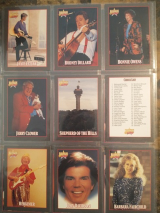 set of 9 music cards free shipping