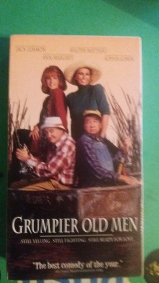 vhs grumpier old men 