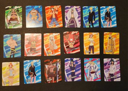 OnePiece Collectors Cards NM