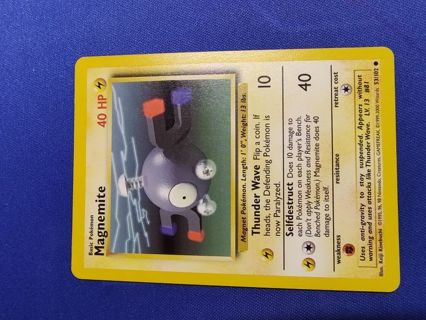 Pokemon Base Set Magnemite 53/102 #2