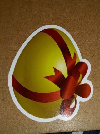 Easter one cute vinyl sticker no refunds regular mail only Very nice quality