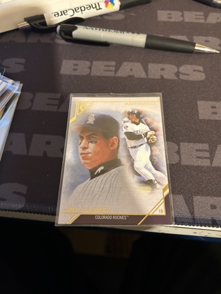 2017 topps gallery masterpiece andres galarraga