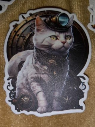 Cat one big nice vinyl lab top sticker no refunds regular mail win 2 or more get bonus