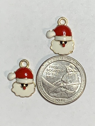 CHRISTMAS CHARMS~#63~SET OF 2 CHARMS~SET 2~FREE SHIPPING!