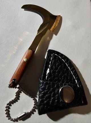 Miniature Ice Axe Key Chain