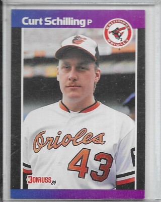 Curt Schilling 1989 Donruss #635 Rookie Card