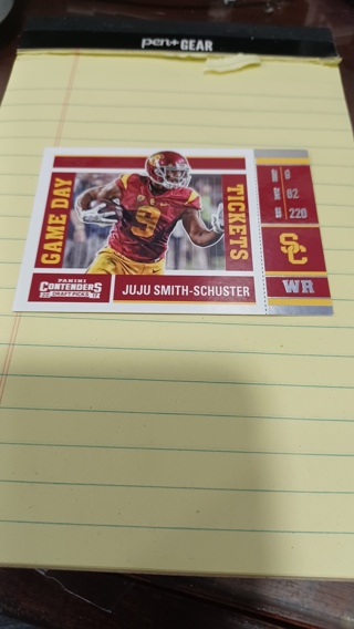 2017 Panini Contenders Juju Smith-Schuster Game Day Ticket