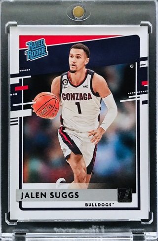 Jalen Suggs RC - 2021-22 Panini Chronicles Draft Picks Donruss #28 - Gonzaga Bulldogs [AA173]