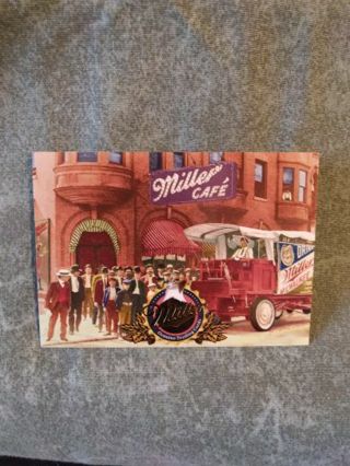 Miller Genuine Trading Card # 77