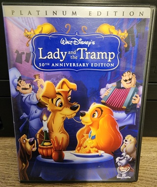 Disney DVD - "Lady and the Tramp" - rated G