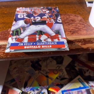 1991 pro set Jim Kelly football card 