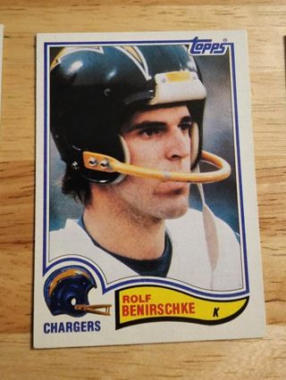 82 Topps Rolf Benirschke #224