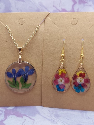 Pressed Flower Set