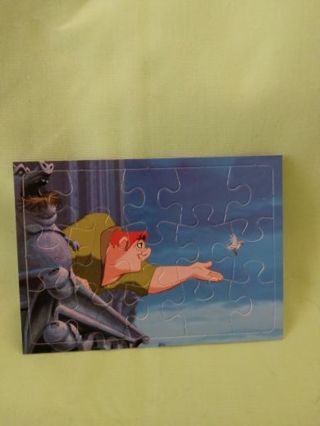 Hunchback of Notre Dame Framed Puzzle Trading Card # 100