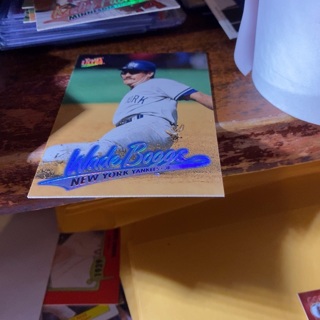 1997 fleer ultra wade Boggs baseball card 