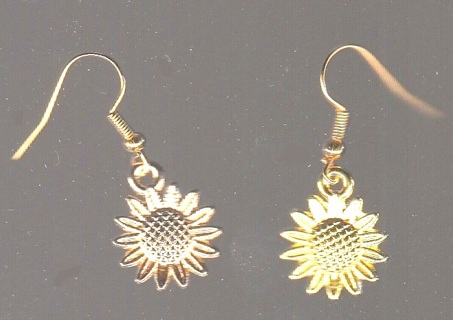 GP SUNFLOWER EARRINGS #2 (PLEASE READ DESCRIPTION