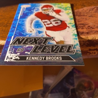 2022 sage next level Kennedy brooks football card 