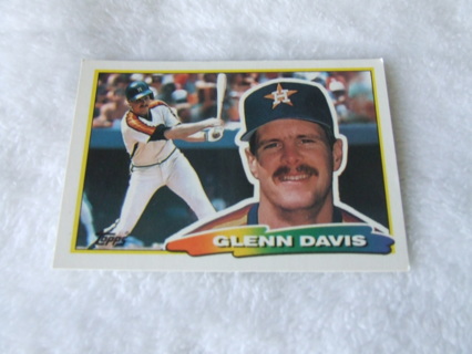 1988 Glenn Davis Houston Astros Topps Big Card #192