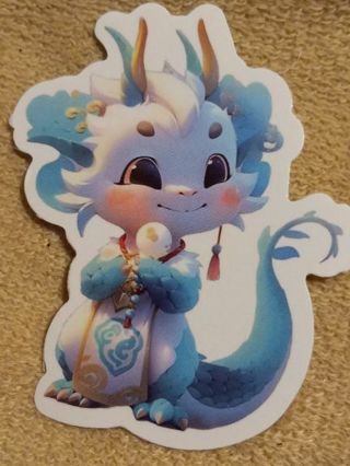 Cute one nice vinyl sticker no refunds regular mail only win 2 or more get bonus