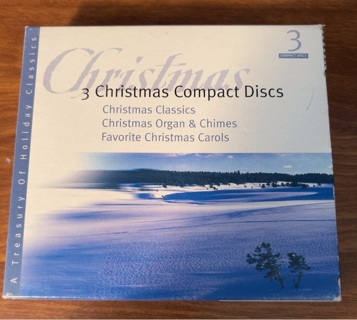 Three Christmas CDs