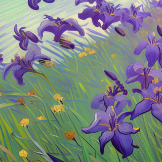 Listia Digital Collectible: Purple Lilies