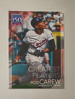 Rod Carew insert