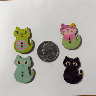 Cat Buttons (A)