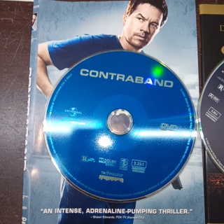 2 Movies w/ MARK Wahlberg : CONTRABAND and FOUR BROTHERS
