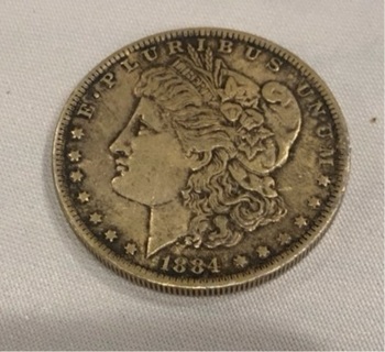 1884 Morgan Silver dollar O mint mark 